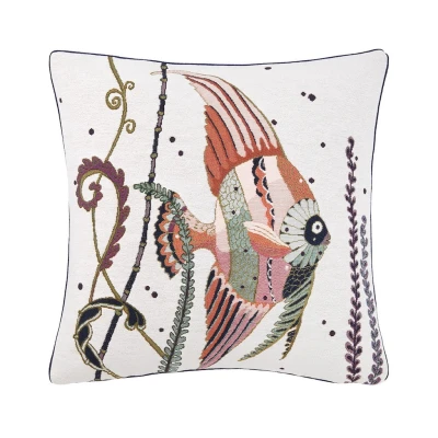 Ischia Decorative Pillow in Ecume