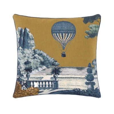 Montgolfiere 2 Decorative Pillow in Bronze