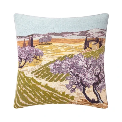Les Baux Decorative Pillow in Ciel