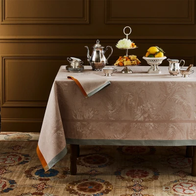 Fresque Table Linens in Sesame