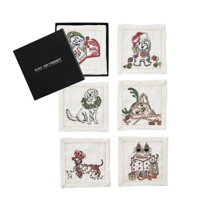 Xmas Pack Cocktail Napkins