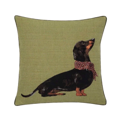 Geoffroy Pillow in Pistache