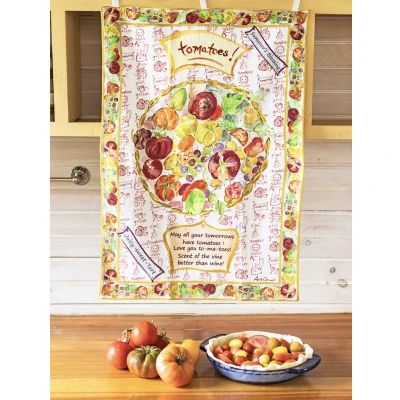 Tomato Tea Towel
