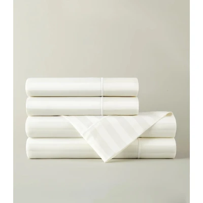 Soprano Stripe Sheet Set Ivory