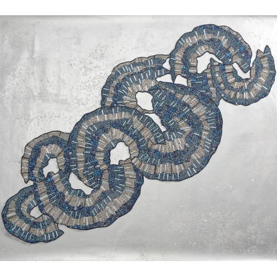 Illusion Runner in Midnight & Silver