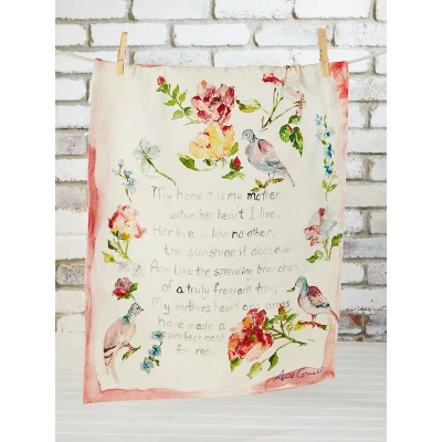 Mother's Poem Tea Towel
