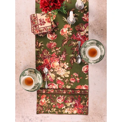 Bountiful Harvest Runner in Olive