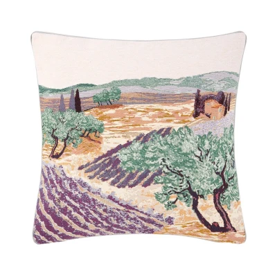 Les Baux Decorative Pillow in Aurore