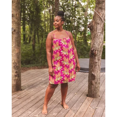 Bagheera Hot Pink Cami Nightgown