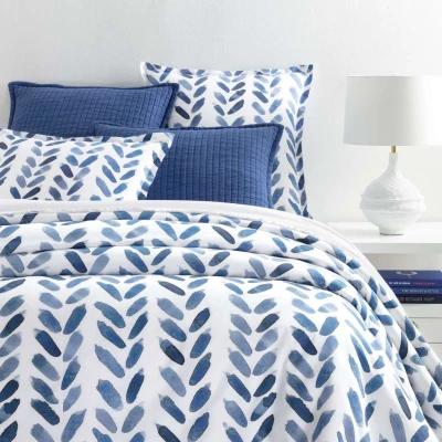 Blue Brush Bedding