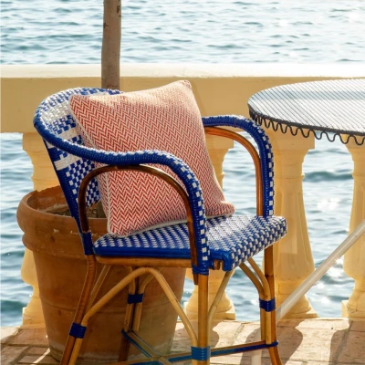 Marina Decorative Pillow in Sunset