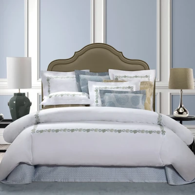 Feuillage Embroidery on Raso