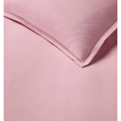 Rombo Coverlet Carnation