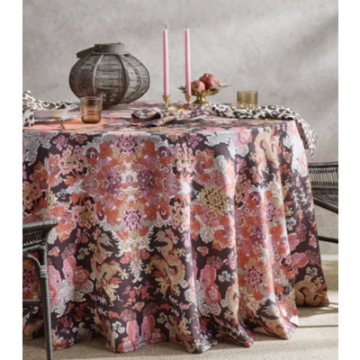 Matouk Magic Mountain Chocolate Persimmon