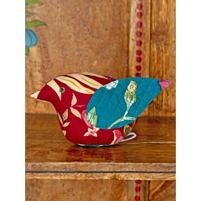 Cranberry Cocktail Patchwork Pin Cushions