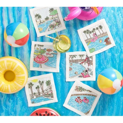 Pool Day Cocktail Napkins