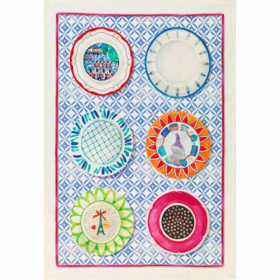 Limoges Blue Kitchen Towel