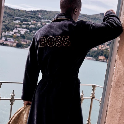 Hugo Boss Tiago Kimono Robe Men's