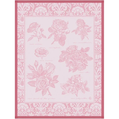Jardin de Roses Petale Tea Towel