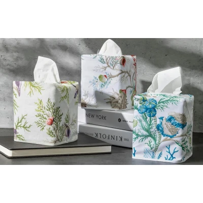 Matouk Del Tesoro Tissue Box Cover