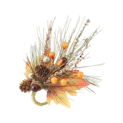 Autumn Spray Napkin Rings