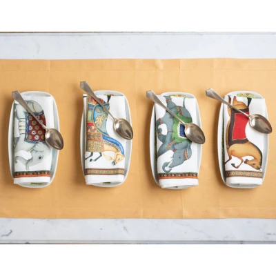 Maharajah Dinner Napkins Linen