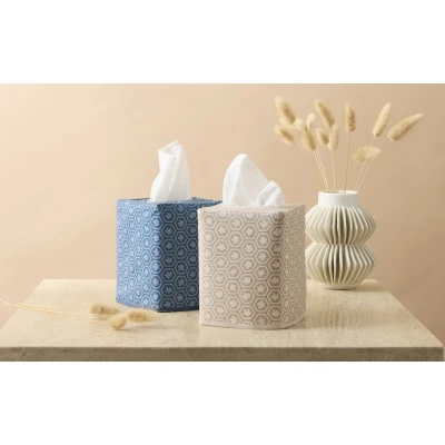 Matouk Levi Tissue Box Cover