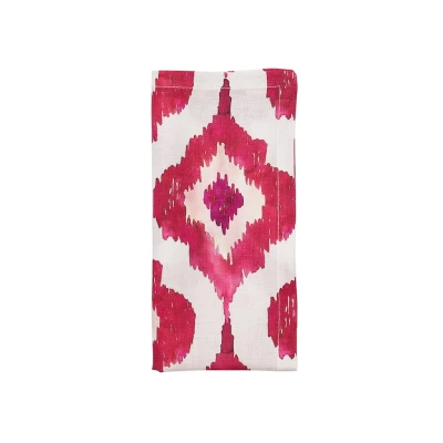 Watercolor Ikat Napkins