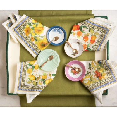 Amalfi Dinner Napkins Linen