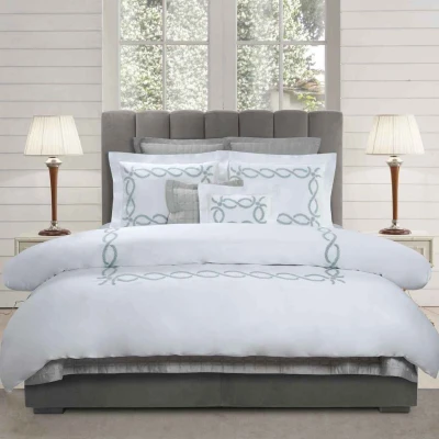 Mirea Embroidery on Elegante Percale