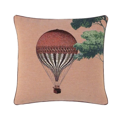 Montgolfiere Decorative Pillow in Cedre