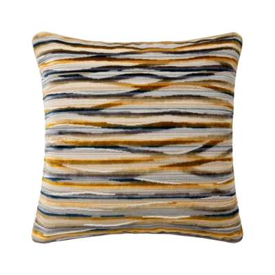 Agate Iosis Decorative Pillow Ocre