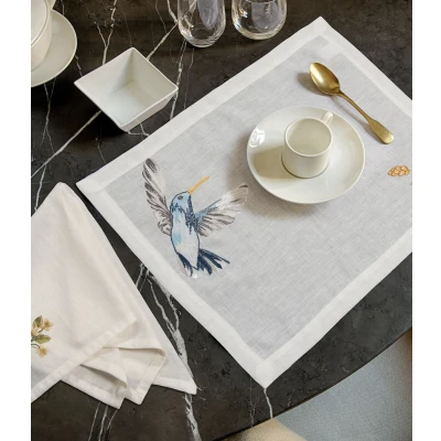 Colibri Table Linens Embroidery