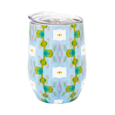 Chloe Blue Wine Tumbler