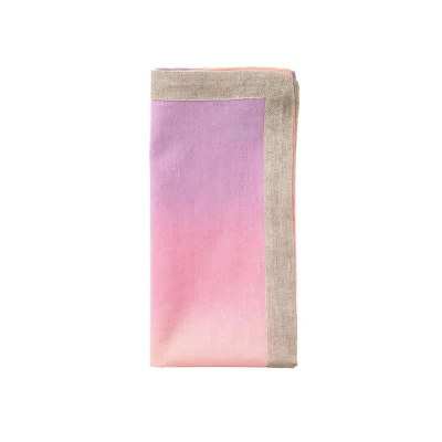 Dip Dye Sorbet Napkins