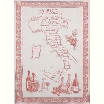 Vinitaly Rosso Kitchen Towel