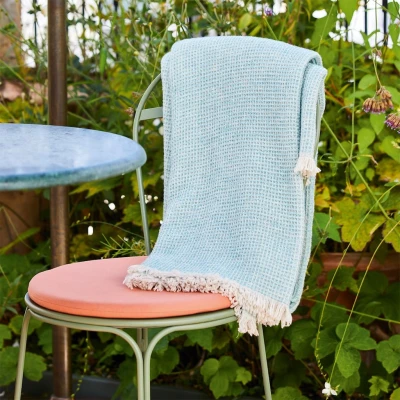 Cosy Throw Aqua