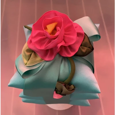 Pastel Satin Triplet