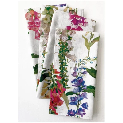 Foxgloves Cotton Dinner Napkins