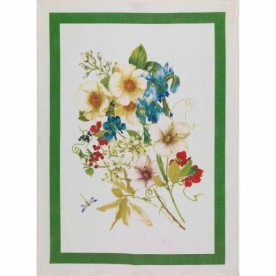 Ibisco Verde Kitchen Towel