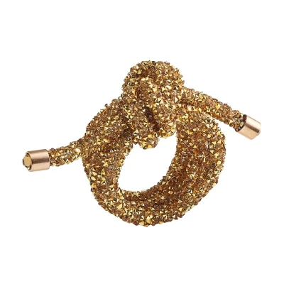 Glam Knot Napkin Ring in Gold