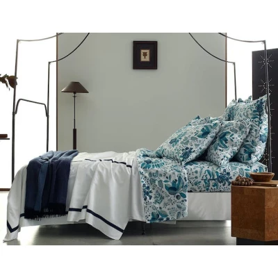 Matouk Schumacher Pomegranate Prussian Blue