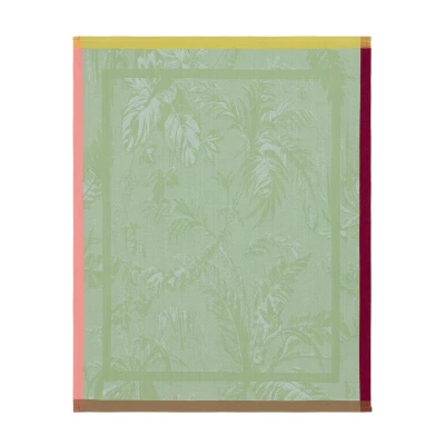 Fresque Tea Towel in Jade