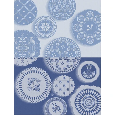 Faience Bleuet Tea Towel