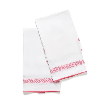 Matouk Astor Braid Guest Towels