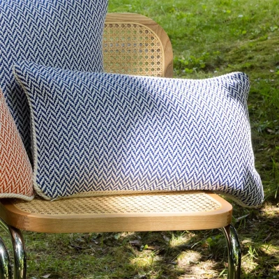 Marina Decorative Pillow in Outremer