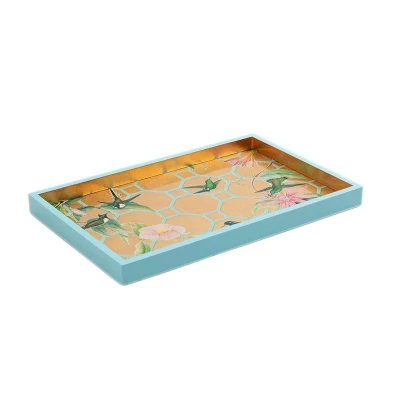 Hummingbird Trellis Vanity Tray