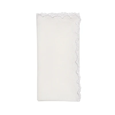 Arches Napkin in White