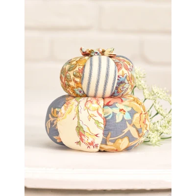 Sunwashed Patchwork Pumpkin