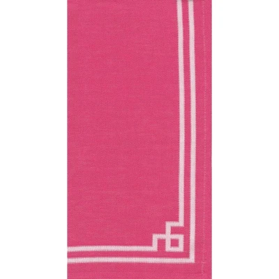 Rive Gauche Tea Towel Fuchsia